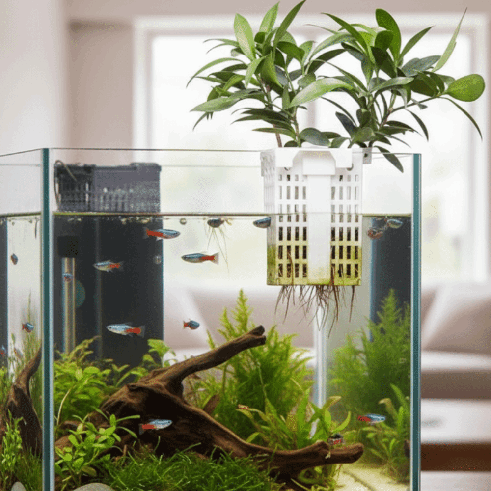 Aquarium Planted Wall - Wall Hanging Aquatic Plant Holder Versatile