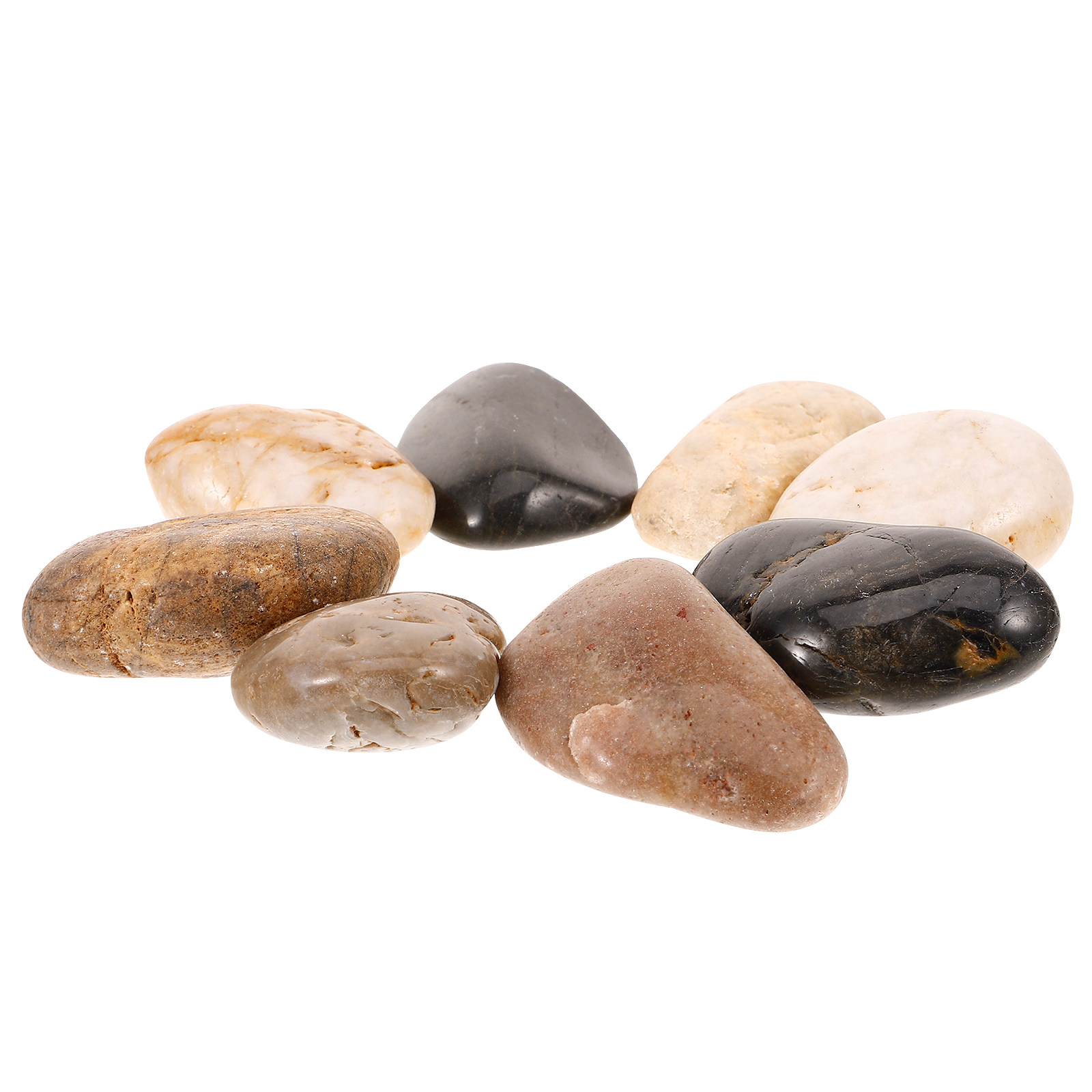 Aquarium For Planted Tank - 1Set Aquarium Pebbles Gravel 500G for