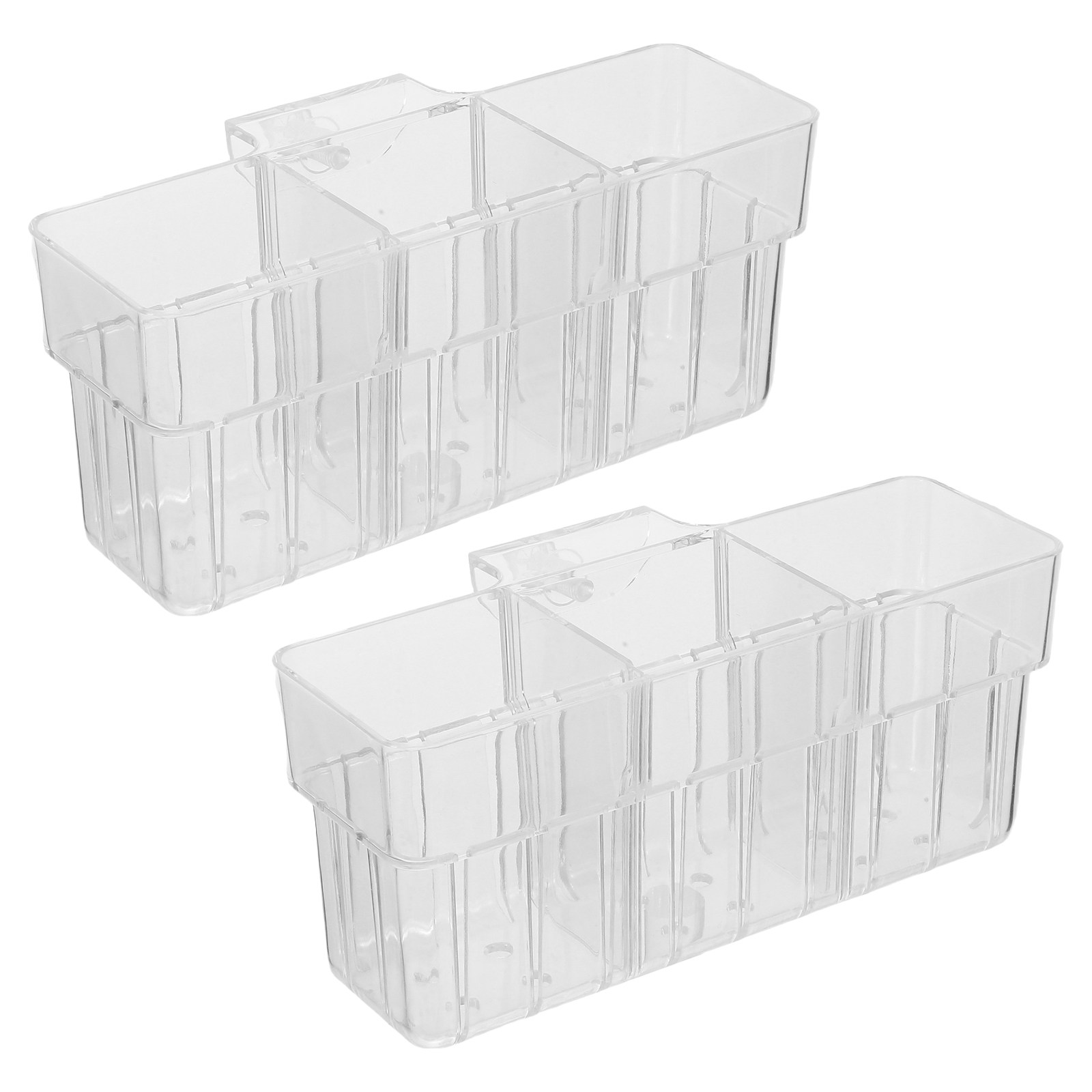 Aquarium Planted Wall - 2Pcs Transparent Aquarium Plant Basket Hydroponic