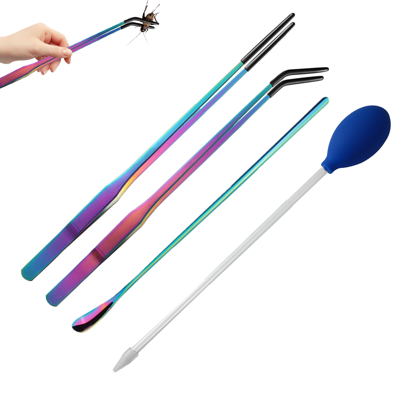 Reptile Feeding Tweezers Pet F - مراجعة Aquarium Plant Nutrients وسعره