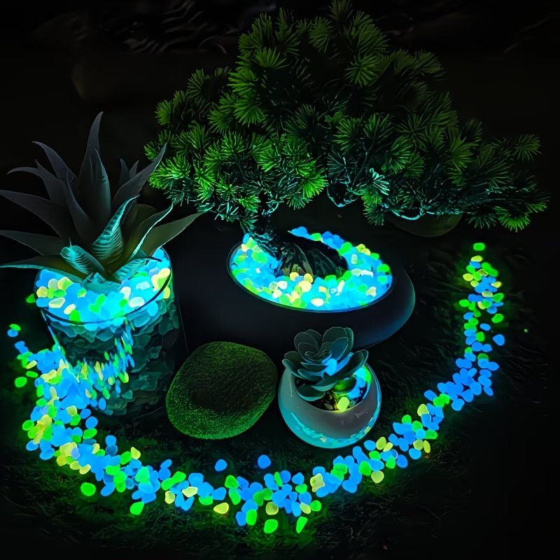 300PCS Luminous Pebble Set,0.9 - مراجعة Aquarium For Planted Tank وسعره