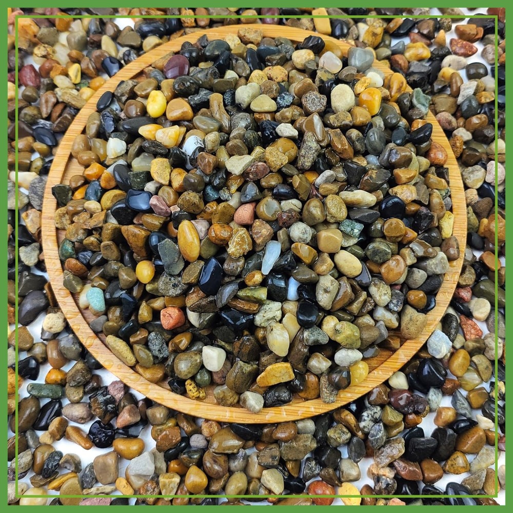 5 lbs Aquarium Gravel, Pea Gra - مراجعة Aquarium Planted Tank Soil وسعره