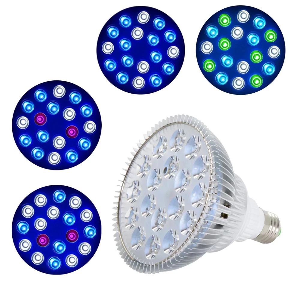 E27 LED Plant Grow Light bulb  - مراجعة Aquarium Plant Nutrients وسعره