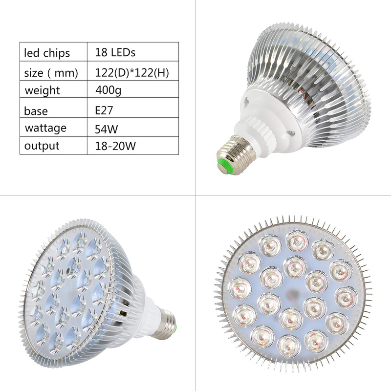 E27 LED Plant Grow Light bulb  - مراجعة Aquarium Plant Nutrients وسعره
