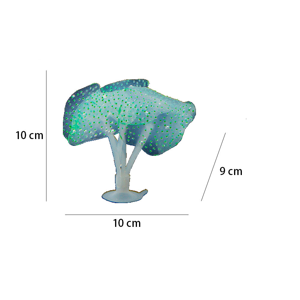 1Pcs Luminous Anemone Artifici - مراجعة Aquarium For Planted Tank وسعره