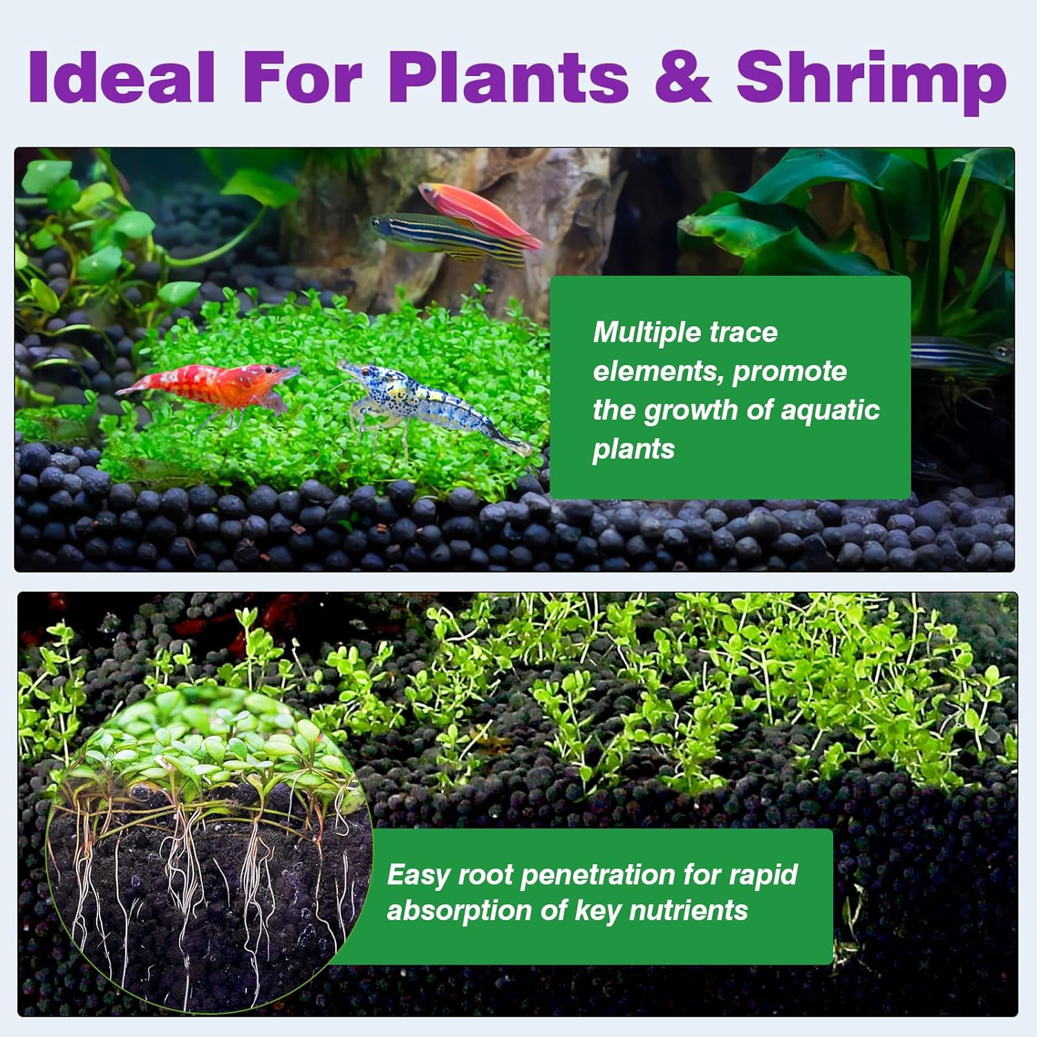 Aquarium Soil Water Grass Mud, - مراجعة Aquarium Planted Tank Soil وسعره