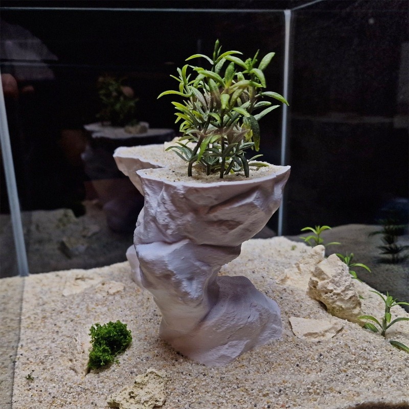 3D Printed Aquarium Planting B - مراجعة Aquarium Planted Tank Soil وسعره
