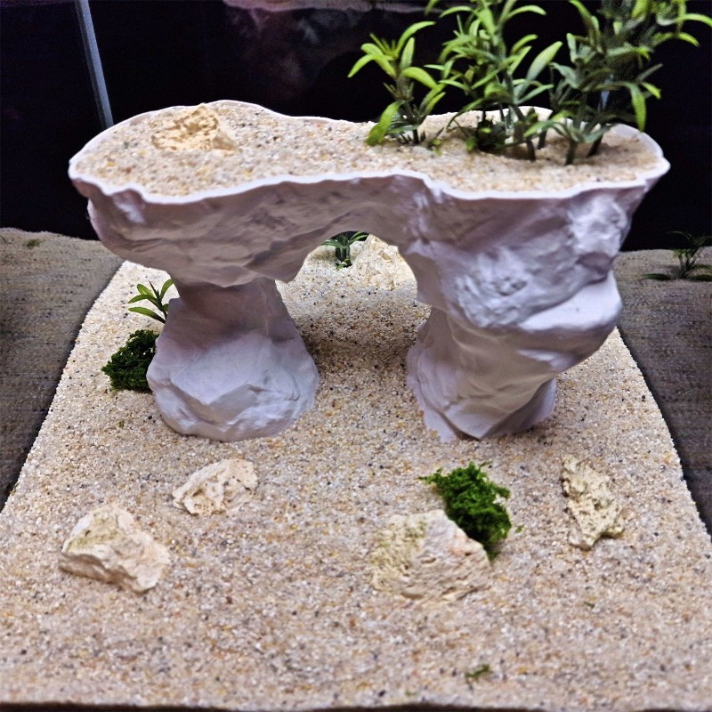 3D Printed Aquarium Planting B - مراجعة Aquarium Planted Tank Soil وسعره