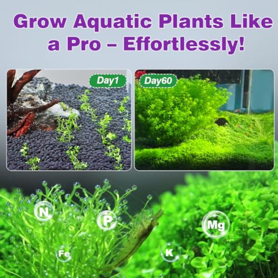 Upgraded Aquarium Soil Water G - مراجعة Aquarium Planted Tank Soil وسعره